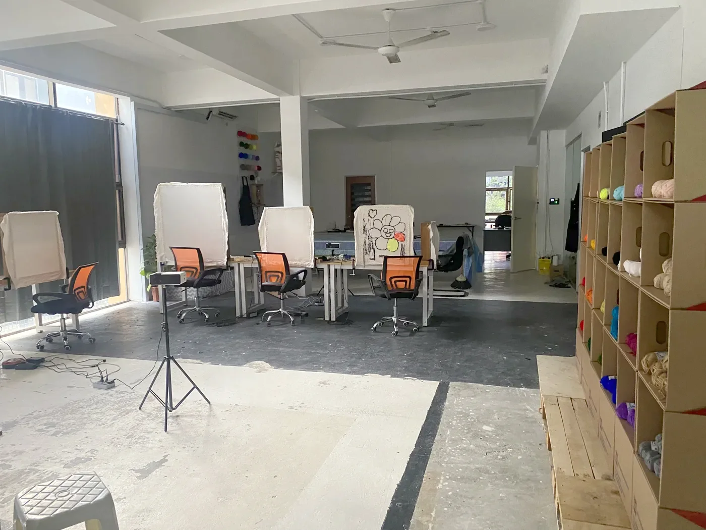 The studio in 2022